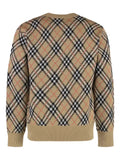 Burberry checked sweater