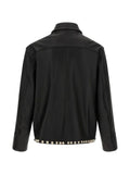 Second/Layer Rider stud-embellished leather jacket